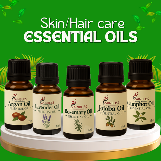 The Magic of Nature: Top 5 Essential Oils for Healthy Skin & Hair