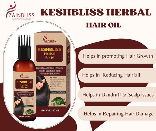 KESHBLISS HERBAL HAIR OIL 100 ml.