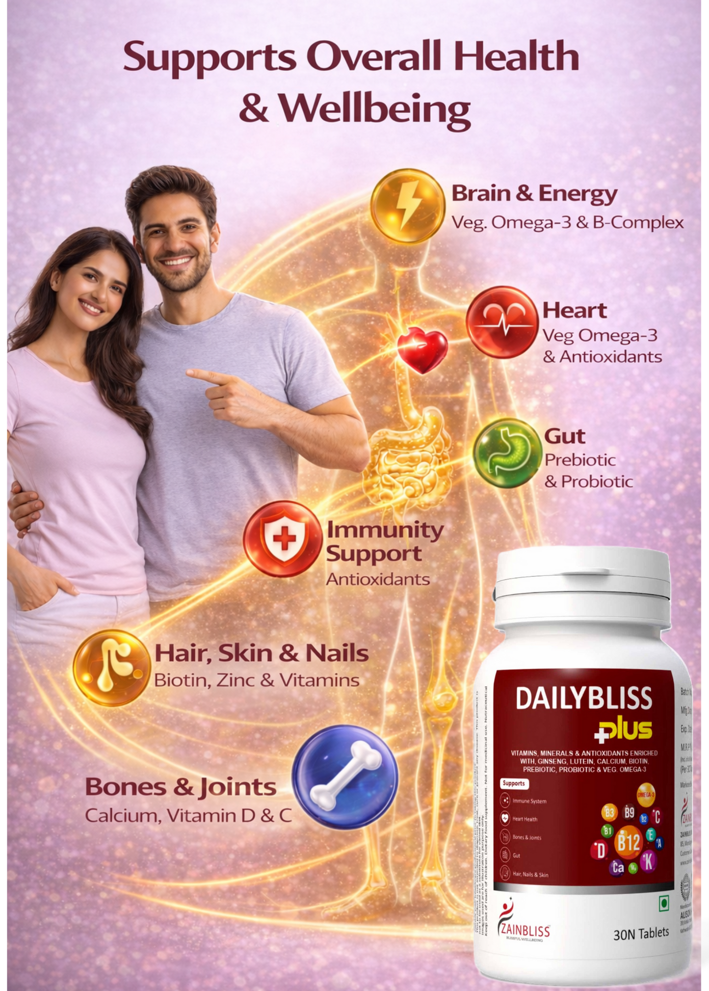 DAILYBLISS PLUS TABLETS 30'S PACK