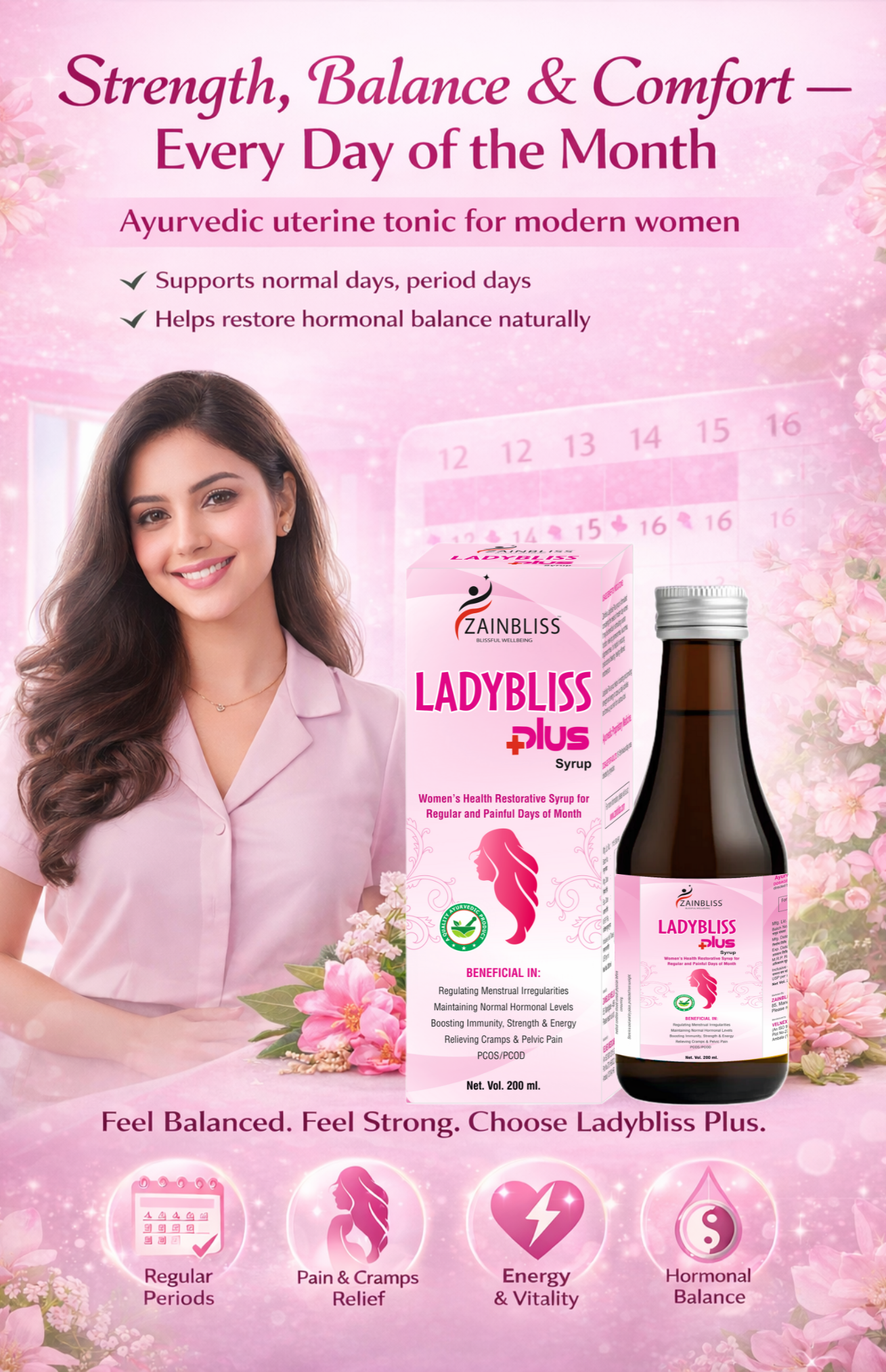 LADYBLISS PLUS SYRUP 200 ml Pack