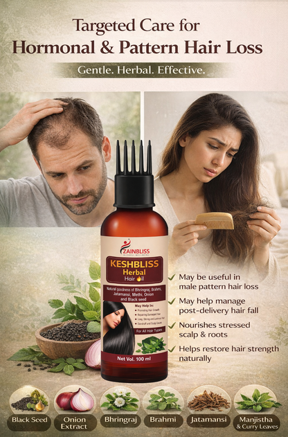 KESHBLISS HERBAL HAIR OIL 100 ml.