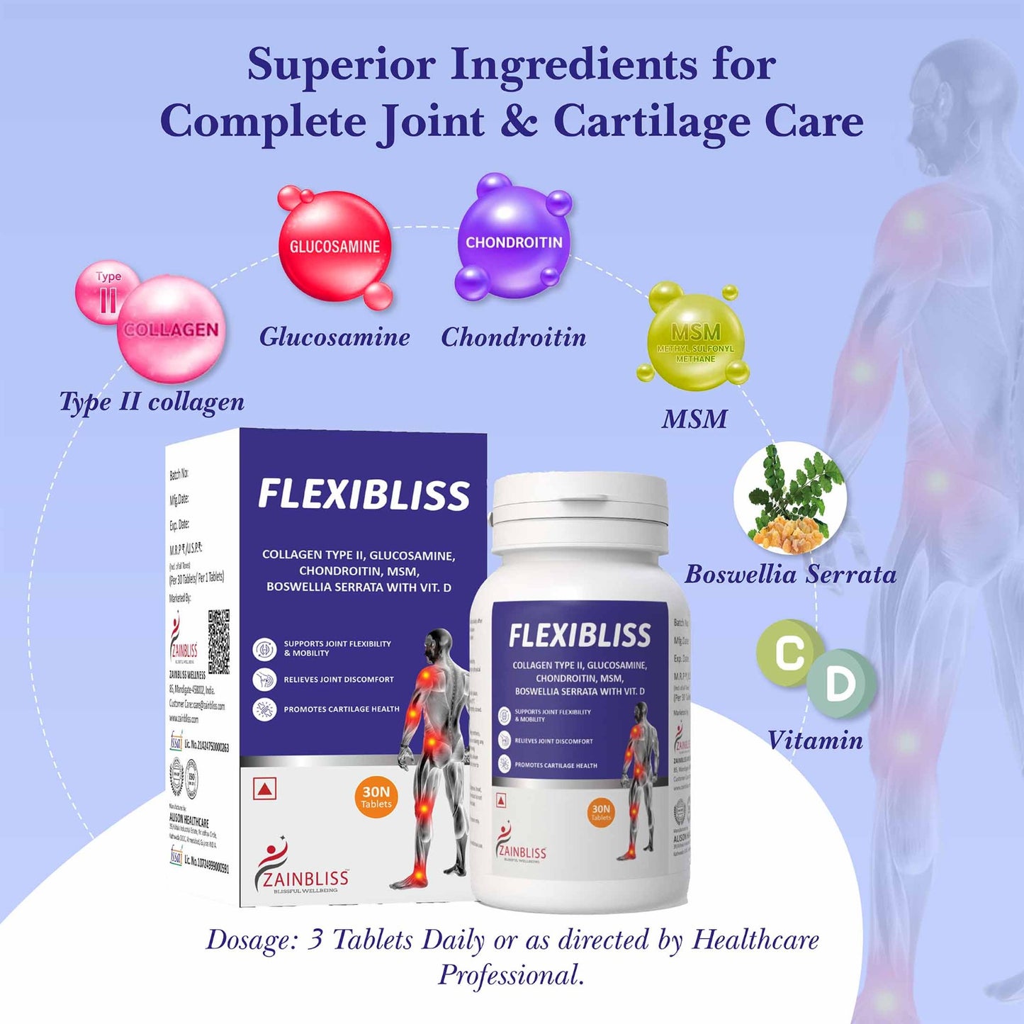 FLEXIBLISS TABLETS 30'S PACK