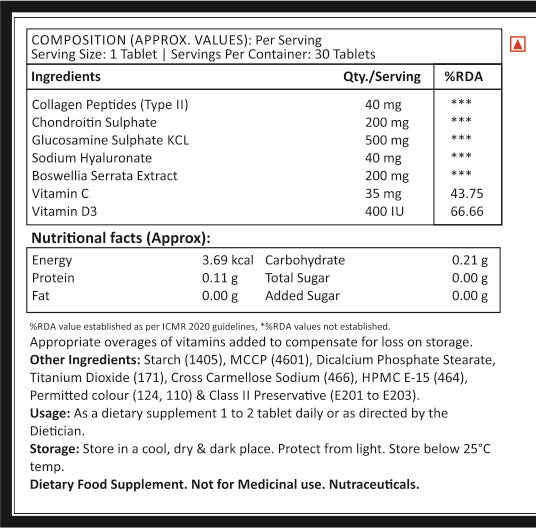 JOINTBLISS TABLETS 30'S PACK