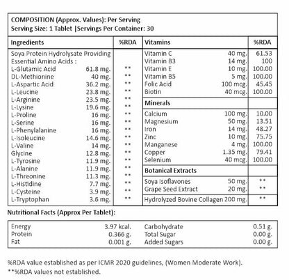 TRIOBLISS COLLAGEN TABLET 30's PACK