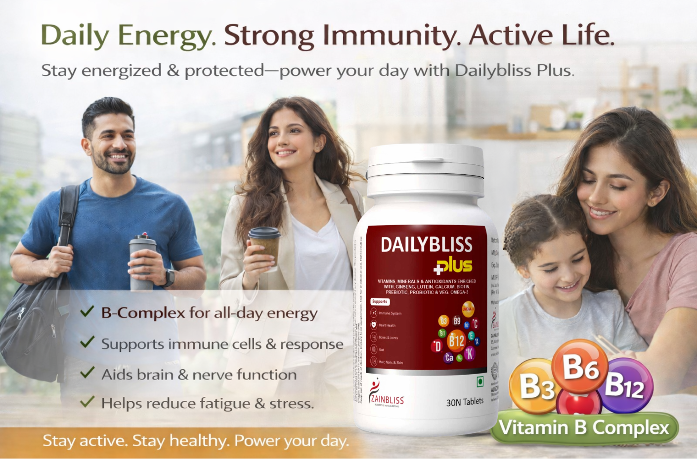 DAILYBLISS PLUS TABLETS 30'S PACK