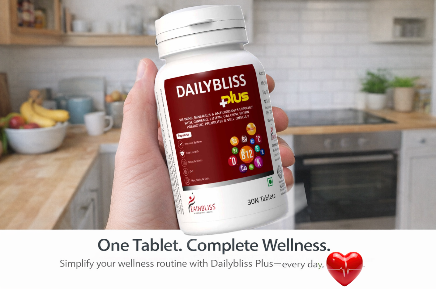 DAILYBLISS PLUS TABLETS 30'S PACK