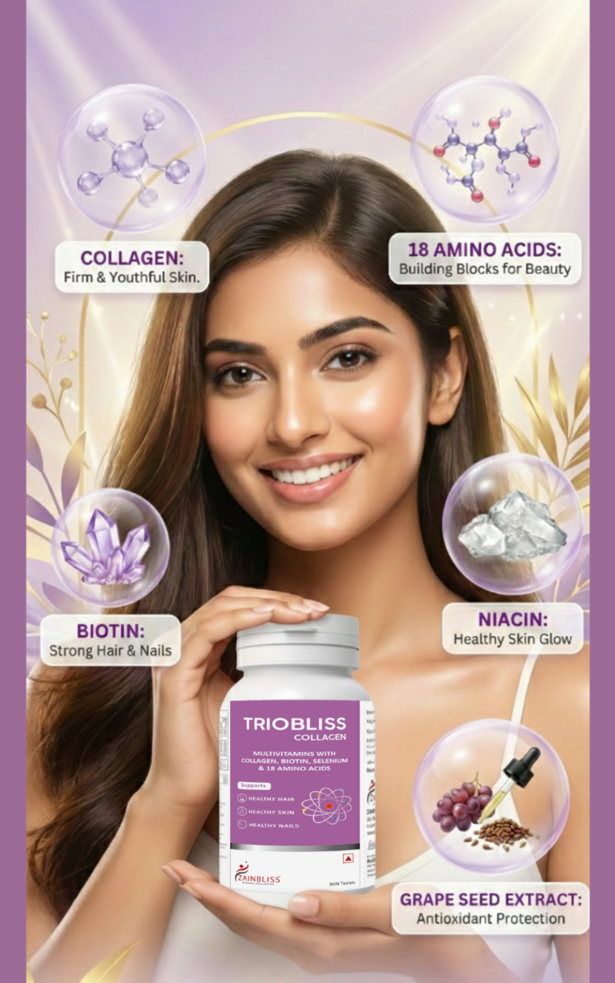 TRIOBLISS COLLAGEN TABLET 30's PACK